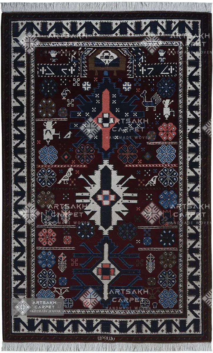 Armenian traditional carpet Arev Tsil