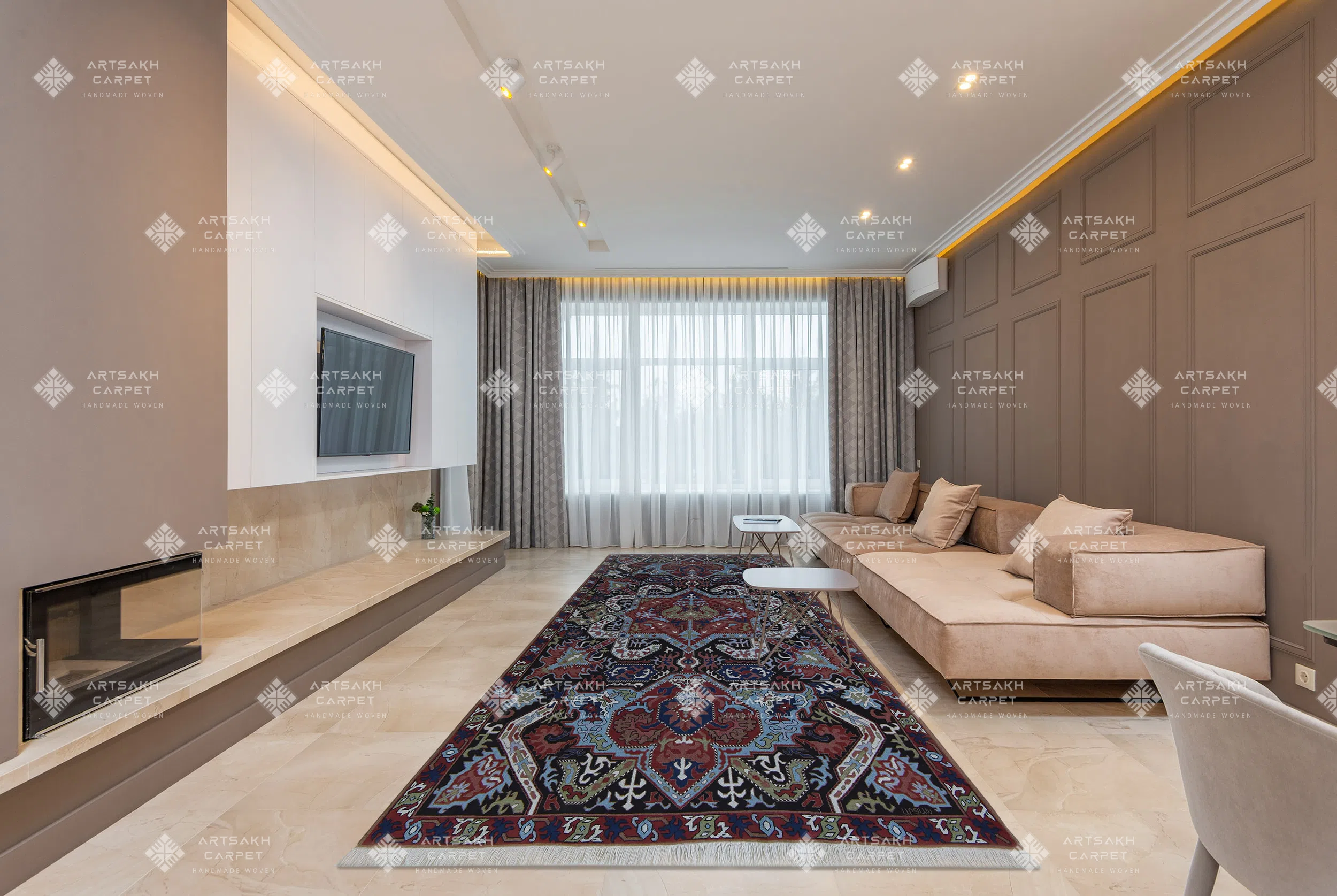 Armenian traditional carpet Vishapagorg