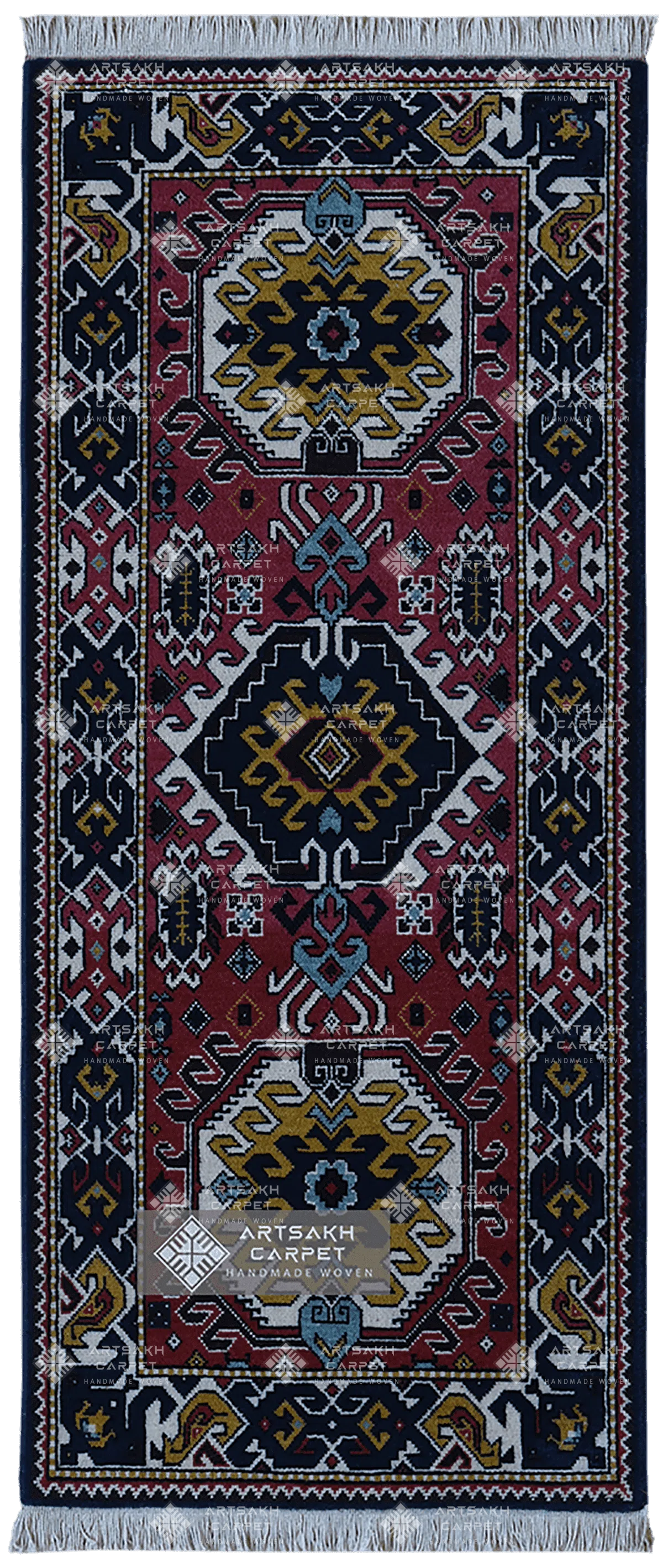 Традиционный армянский ковер Арцах Вишапагорг /  Ковер  - Дракон Арцах