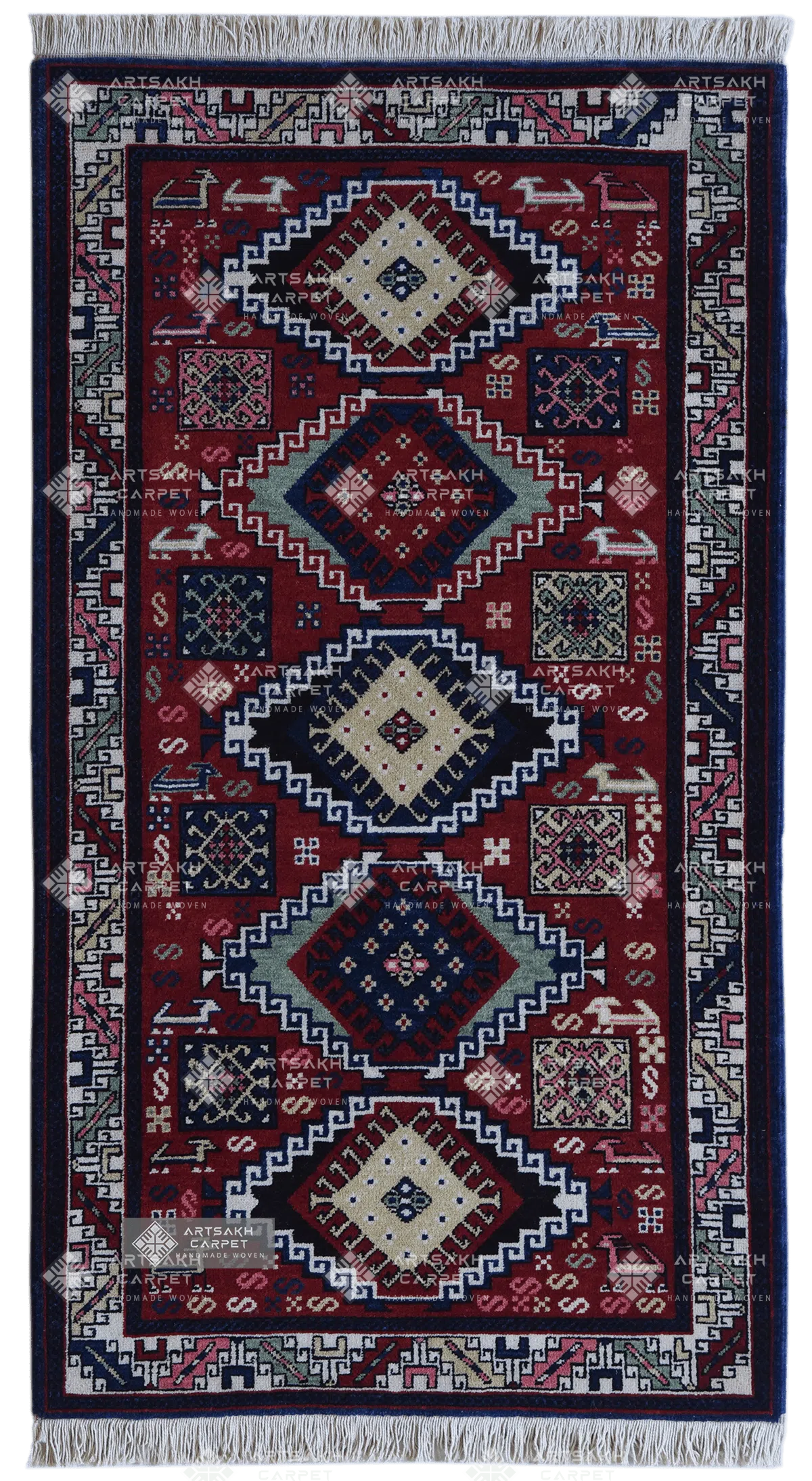 Традиционный армянский ковер Арцах Вишапагорг /  Ковер  - Дракон Арцах