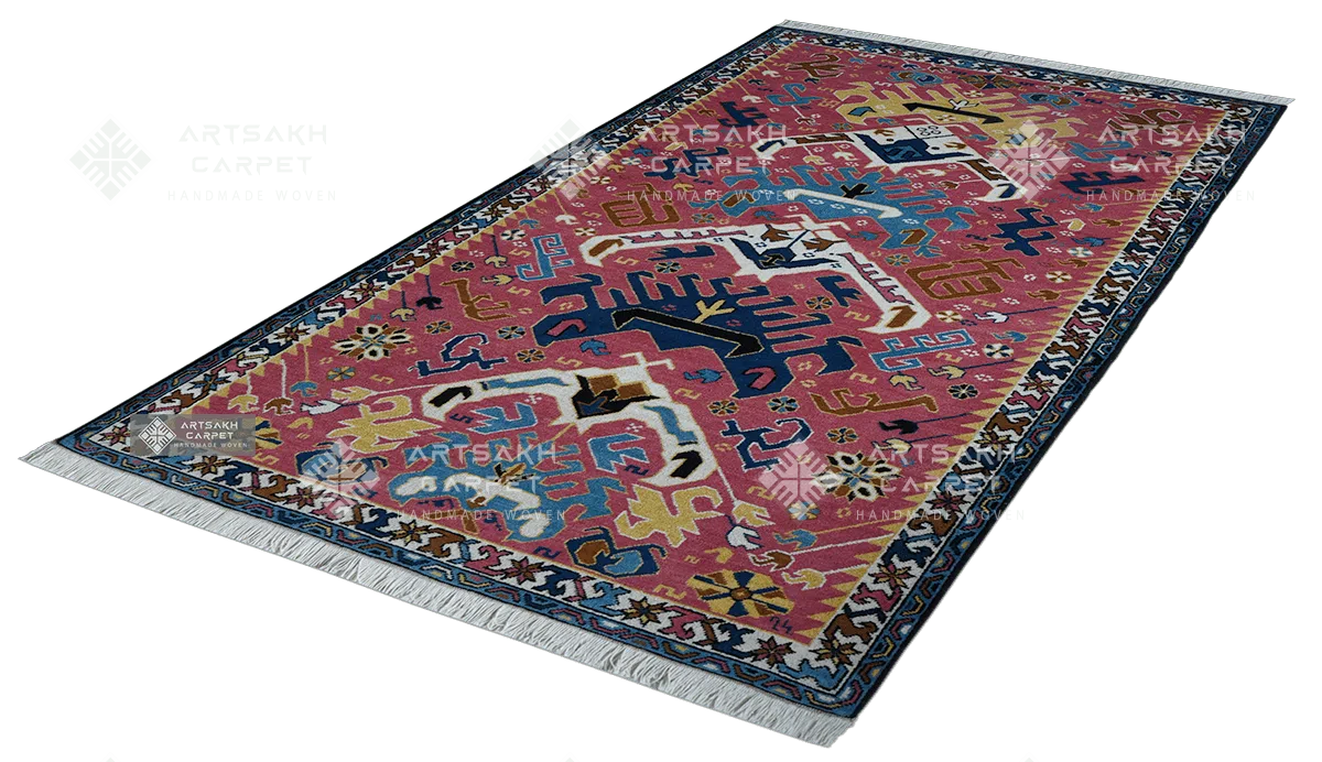 Armenian traditional carpet Artsakh