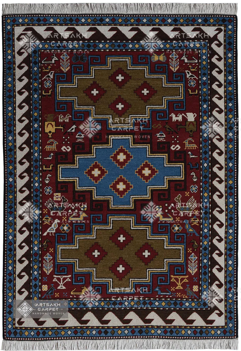 Традиционный армянский ковер Арцах Аревагорг