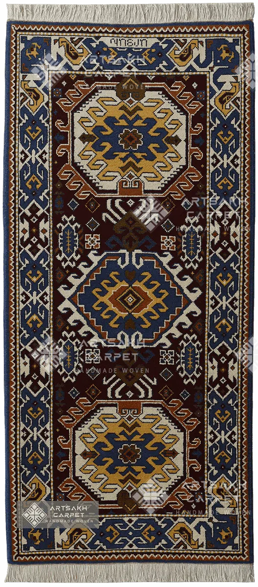 Armenian traditional carpet Artsakh Vishapagorg