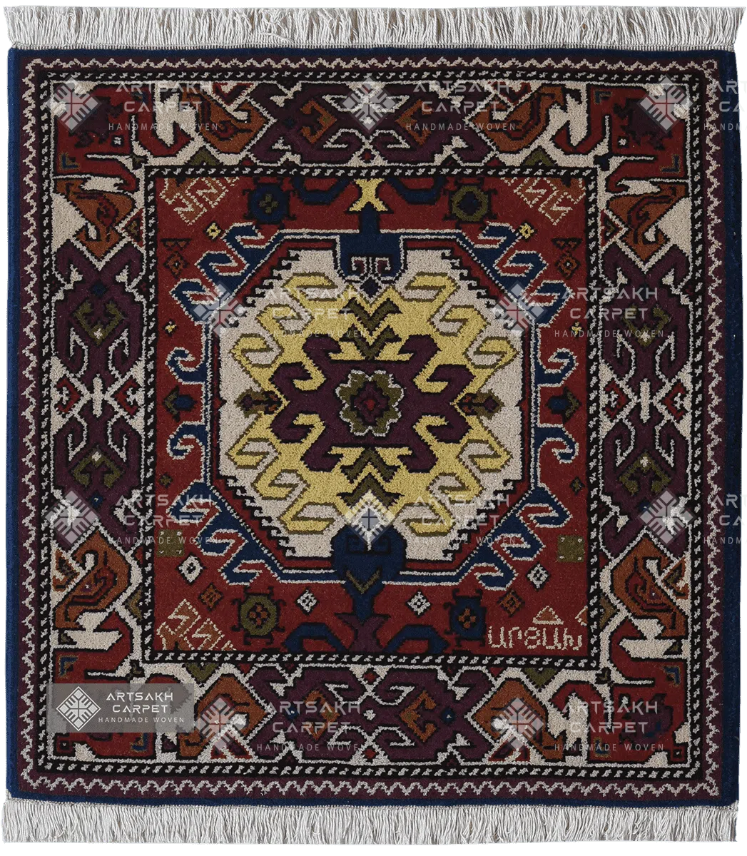 Armenian traditional carpet Artsakh  Vishapagorg