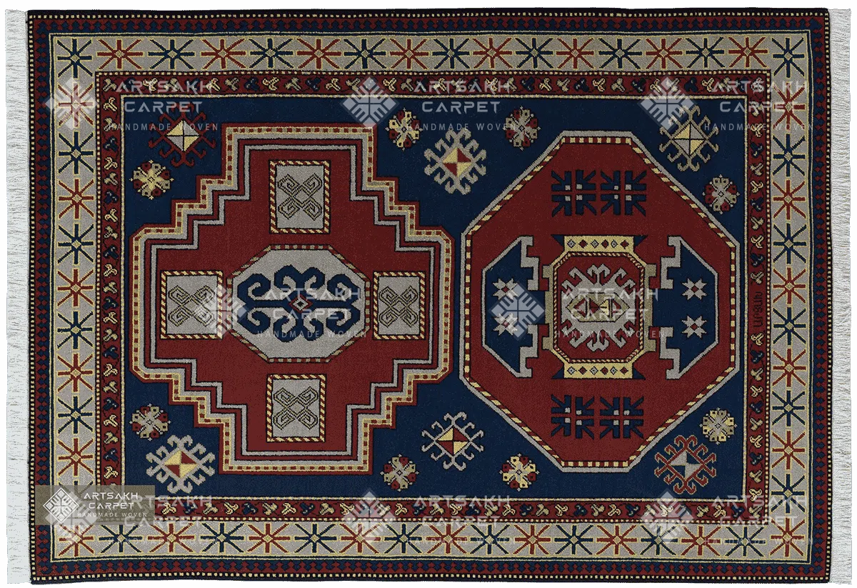 Armenian traditional carpet Artsvenshan