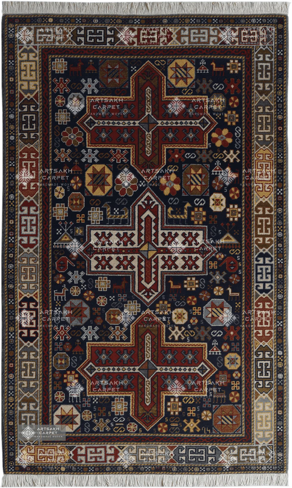 Armenian traditional carpet Astkh Havq