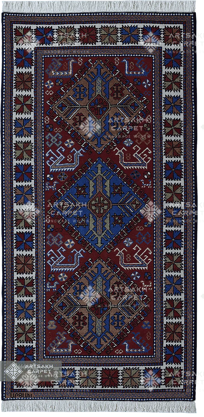 Armenian traditional carpet Astkh havq