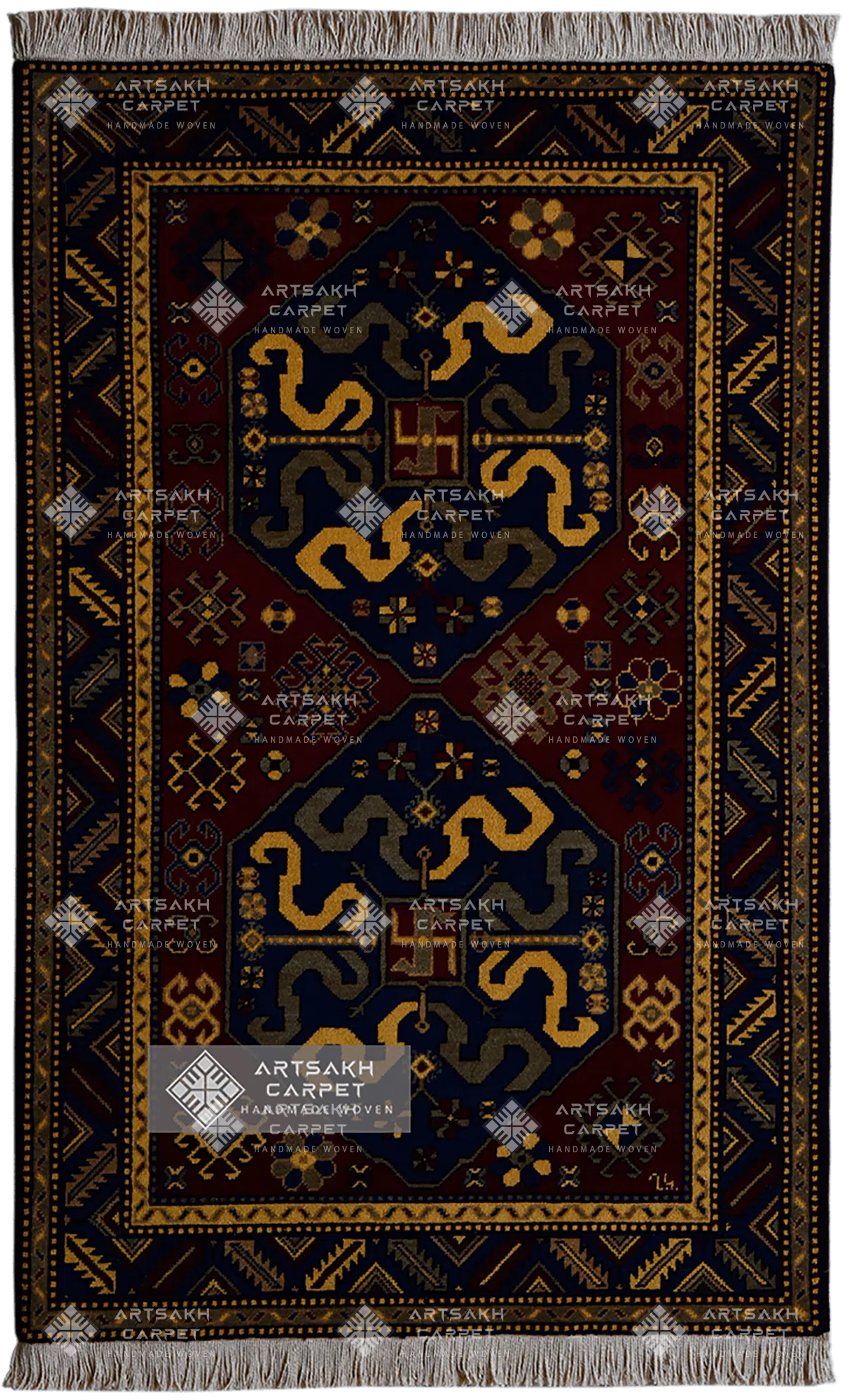 Armenian traditional carpet Dragon Carpet Khndzoresk