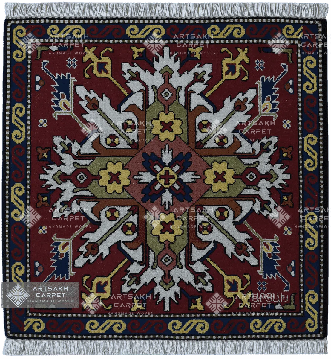 Armenian traditional carpet Jraberd Artsvagorg