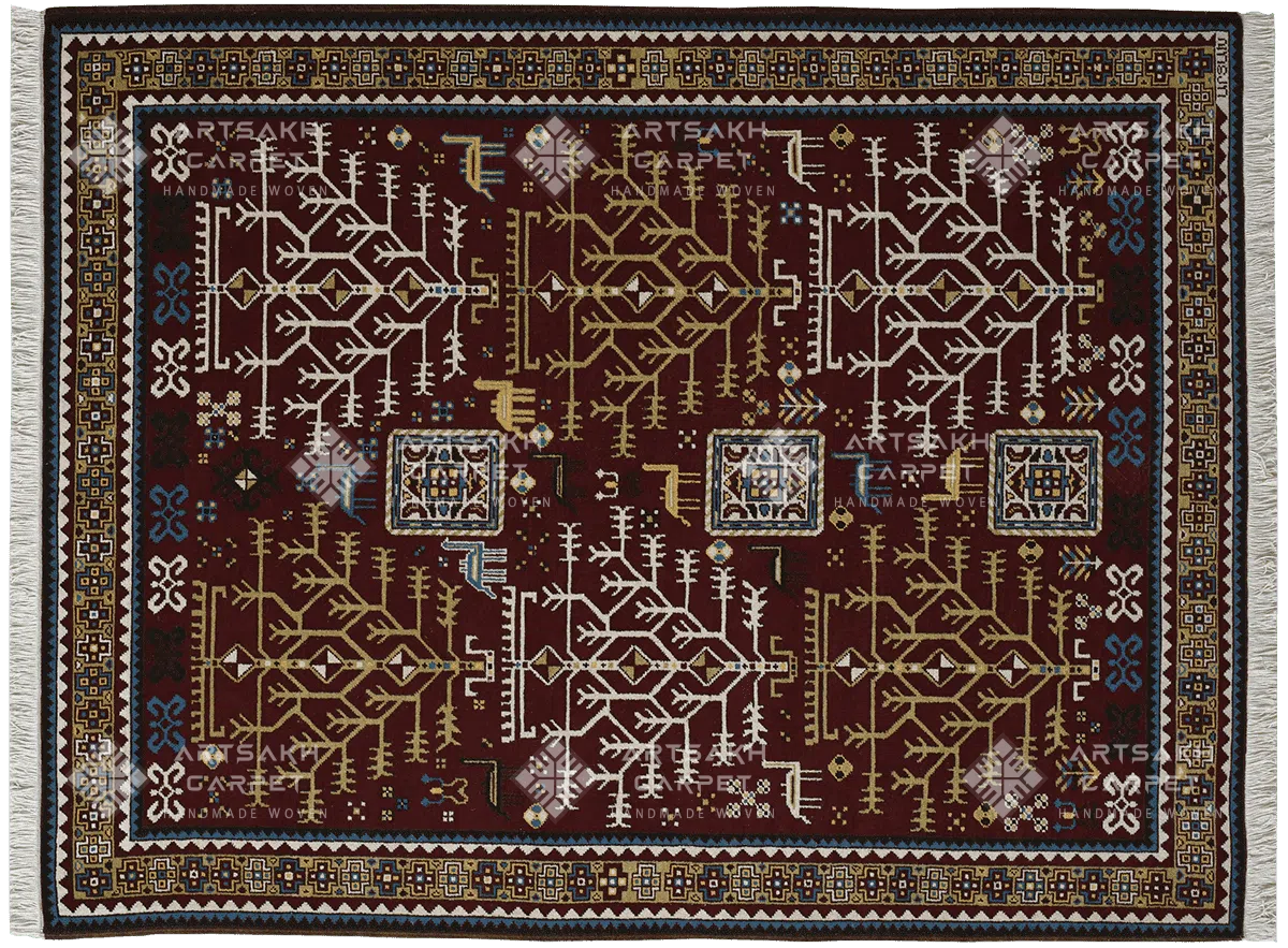 Armenian traditional carpet Kenats Tsar