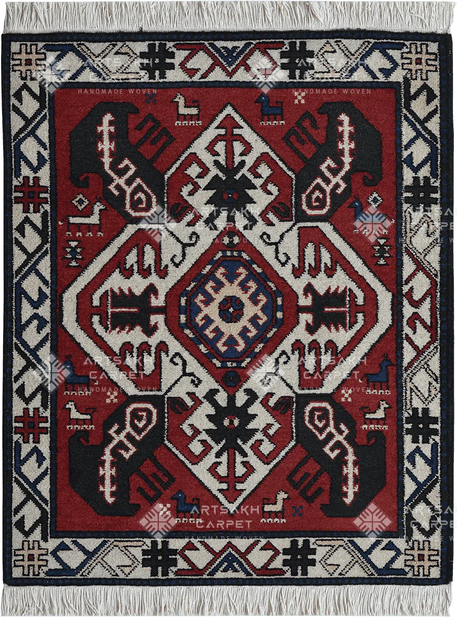 Armenian traditional carpet Khach Khoran