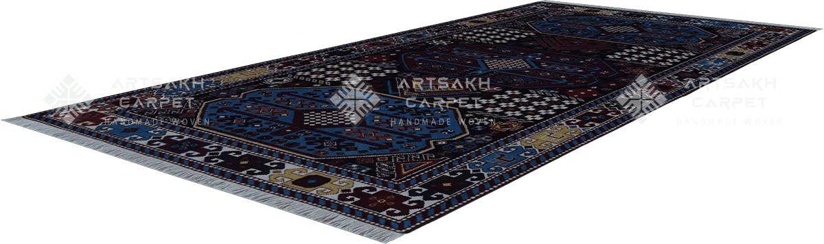 Armenian traditional carpet Khachanashannerov gorg