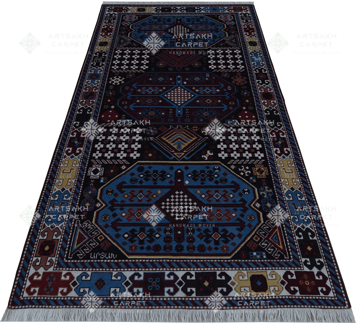 Armenian traditional carpet Khachanashannerov gorg