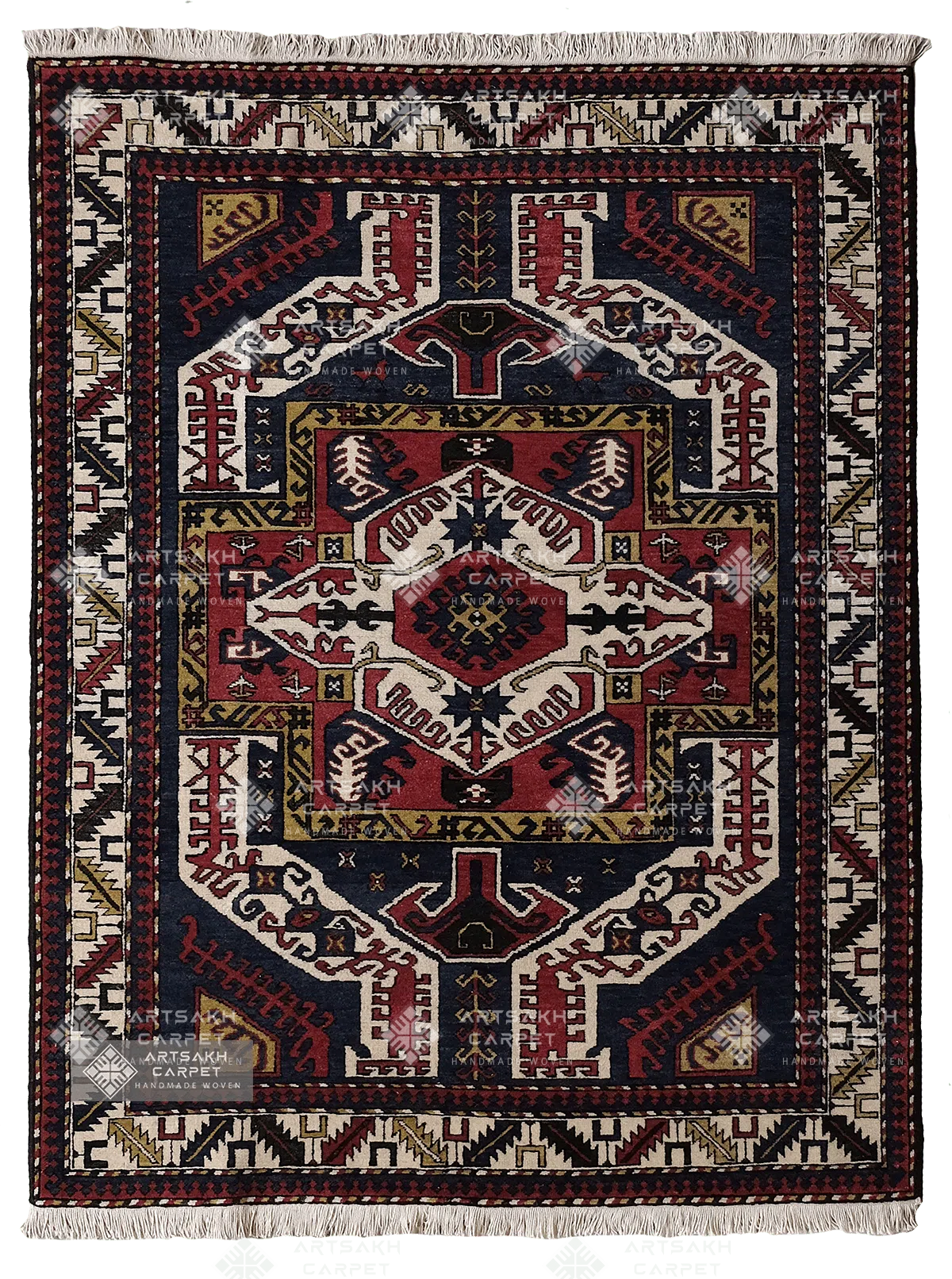 Armenian traditional carpet Khachkhoran