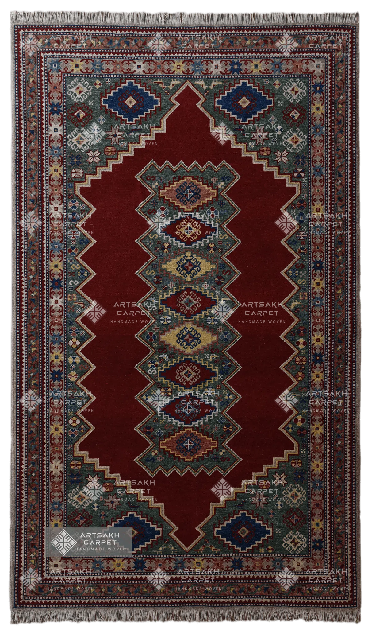 Armenian traditional carpet Mokhank  Arevagorg