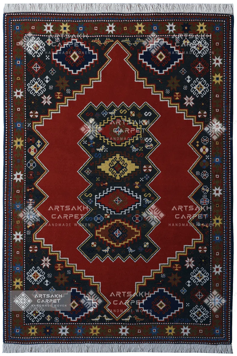 Armenian traditional carpet Mokhanq Arevagorg