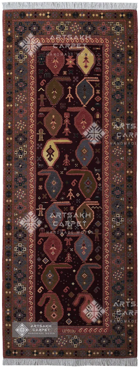 Традиционный армянский ковер Ншагорг