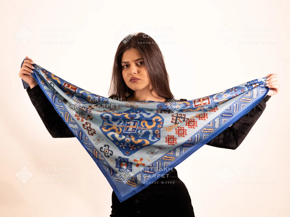 Silk scarf Armenian