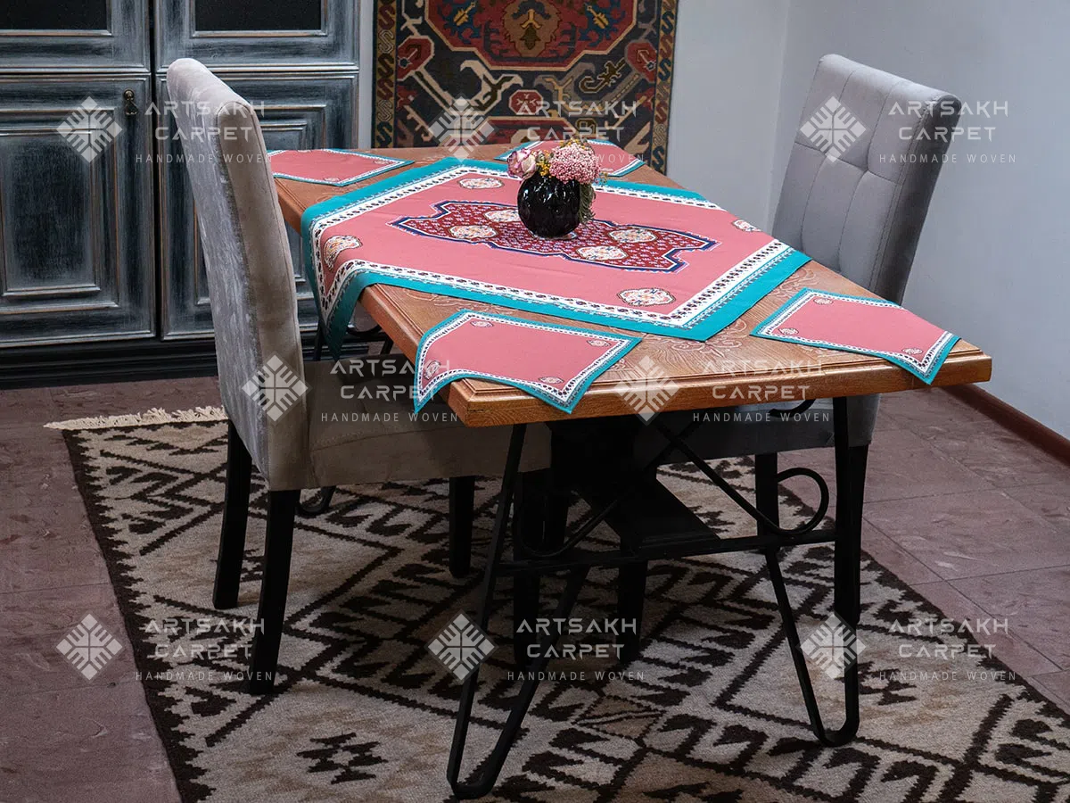 Tablecloth with Armenian ornaments