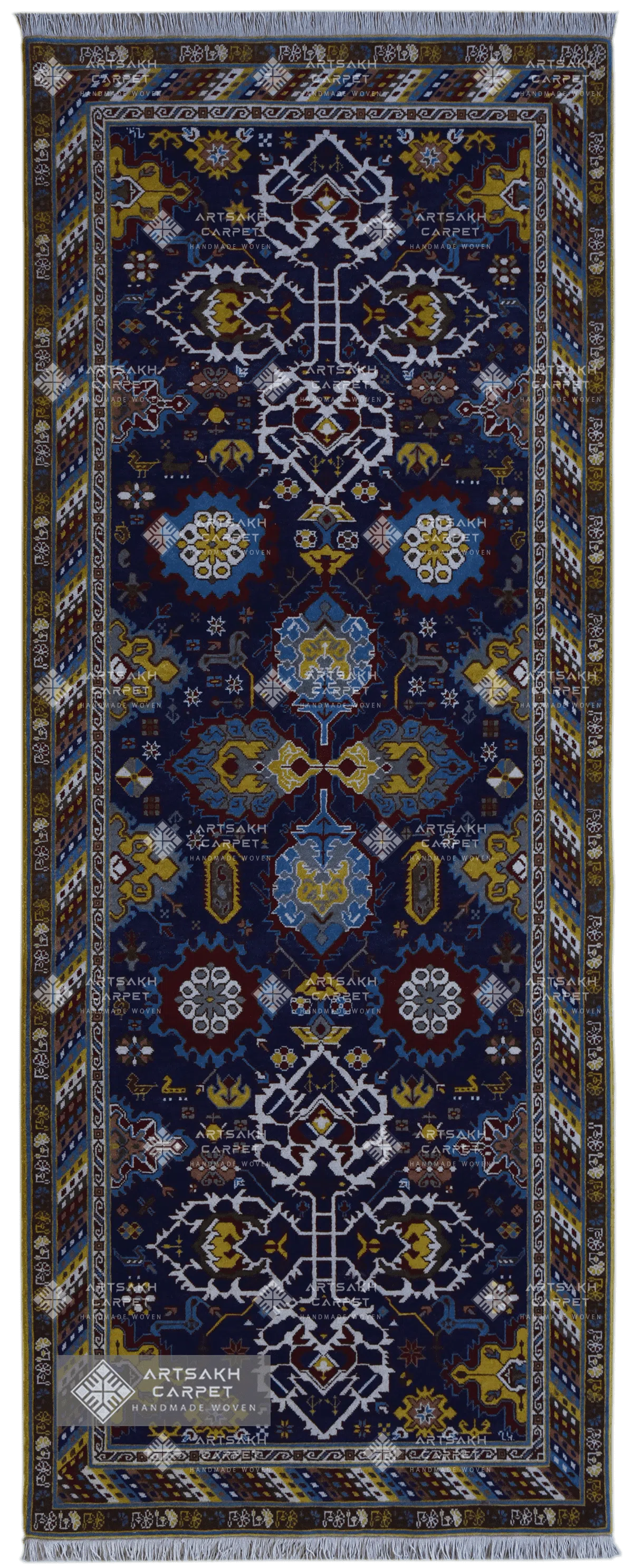 Традиционный армянский ковер Цахкац Хач /  Цветущий крест