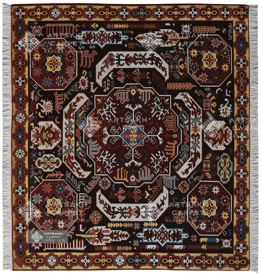 Традиционный армянский ковер Вишапагорг