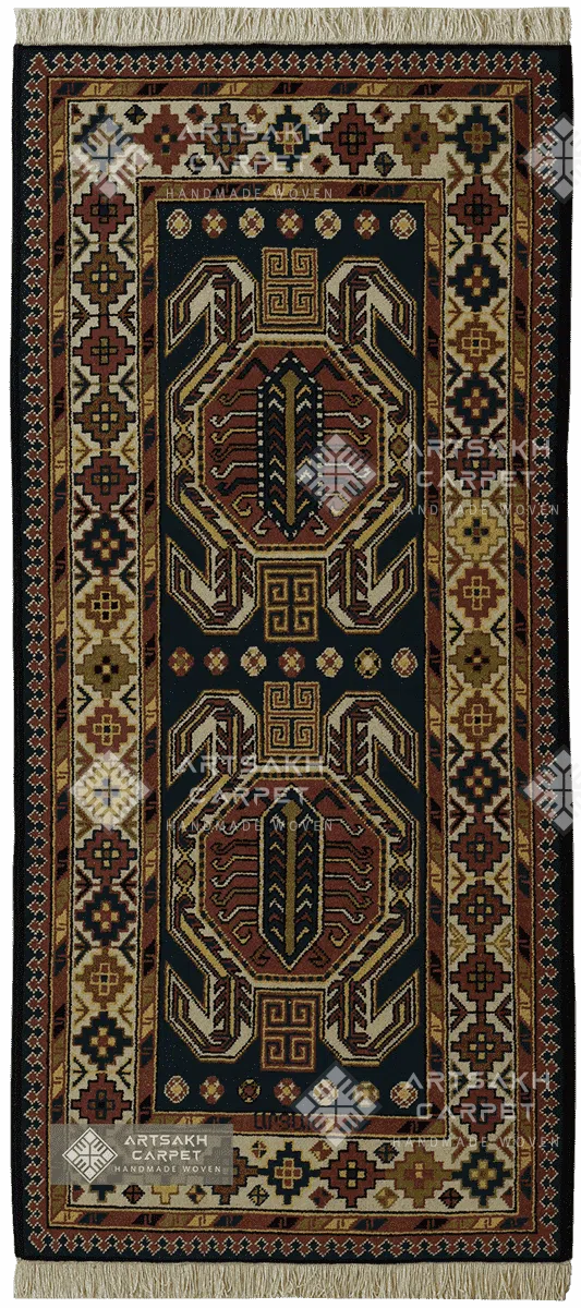 Традиционный армянский ковер Воротан Дизак