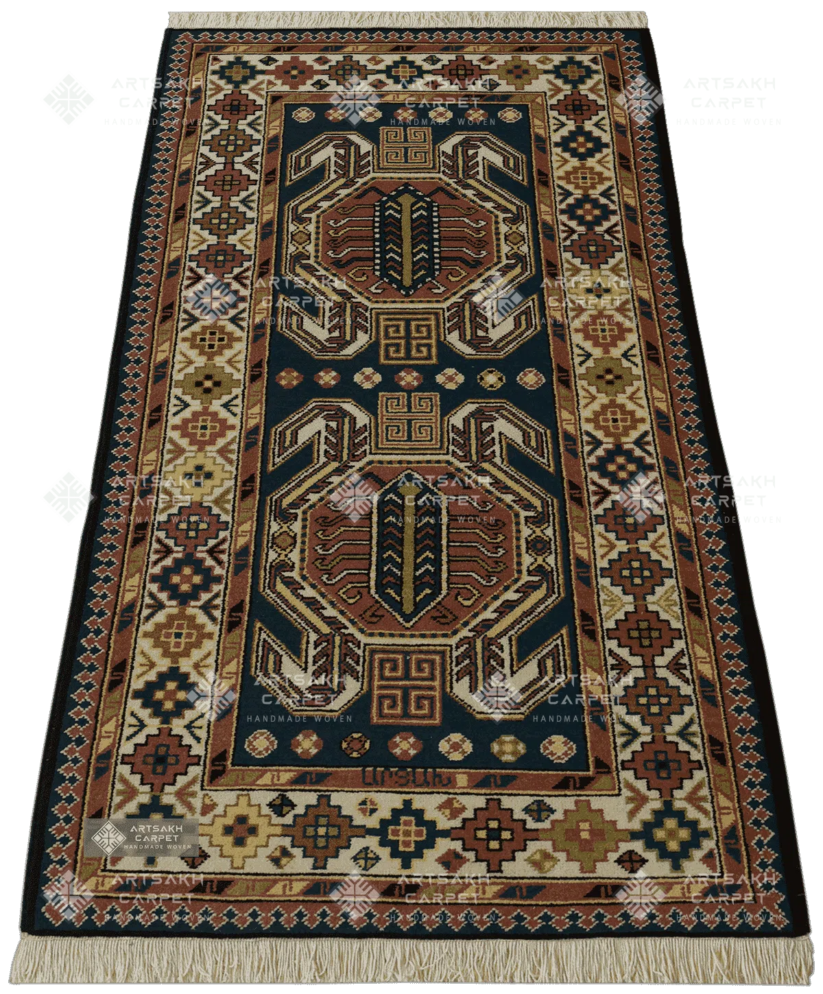 Armenian traditional carpet Vorotan Dizak