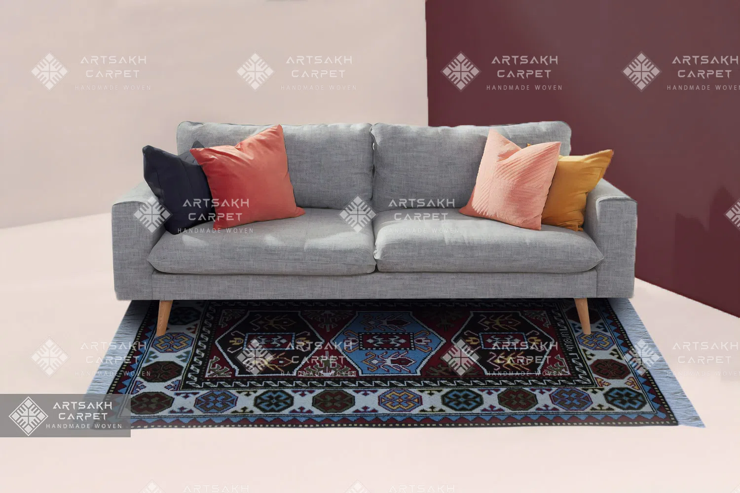 Armenian traditional carpet Yeram